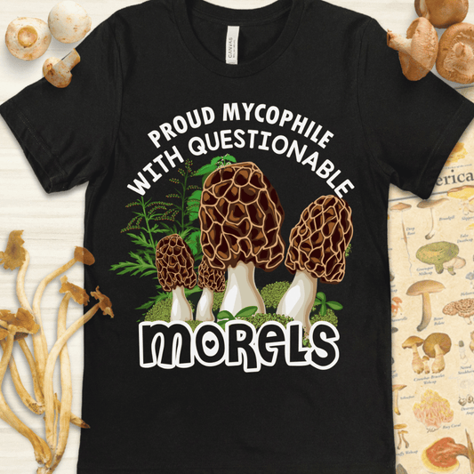 Proud Mycophile Tee Black