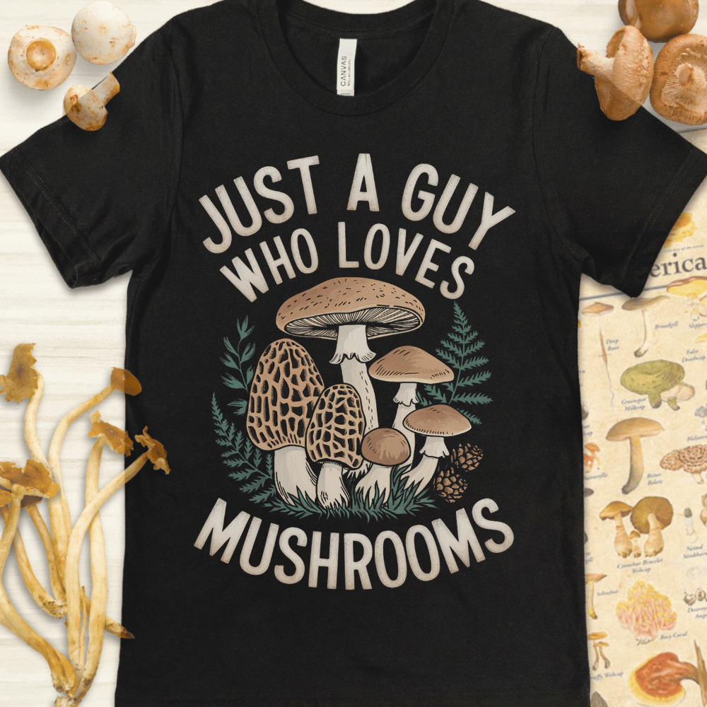 Guy Who Loves Tee Black