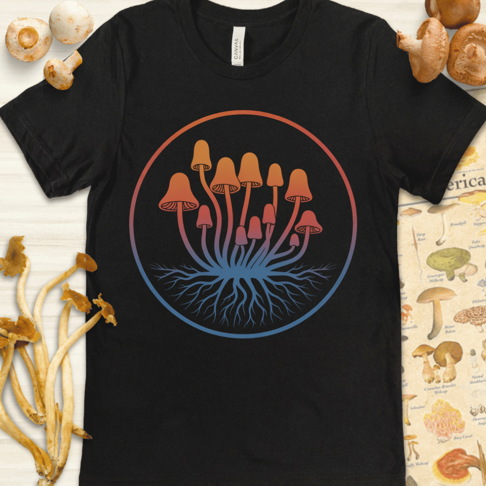 Radiant Caps Tee Black