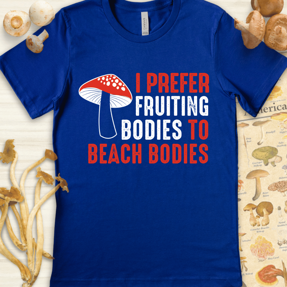 Fruiting Bodies Tee Blue