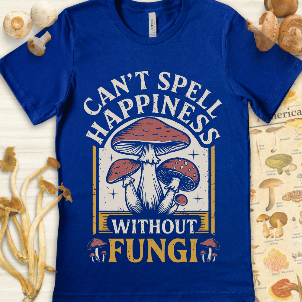 Spell Fungi Tee Blue