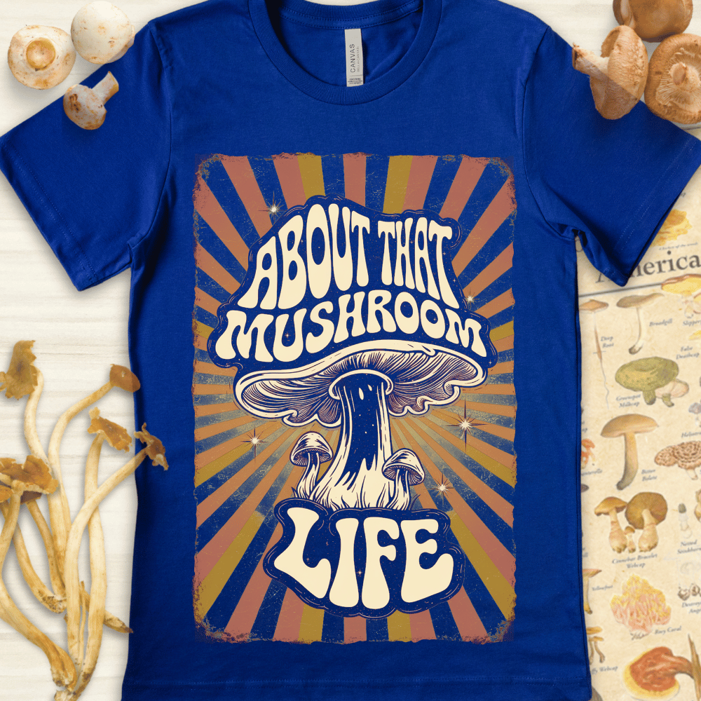 Groovy Life Tee Blue
