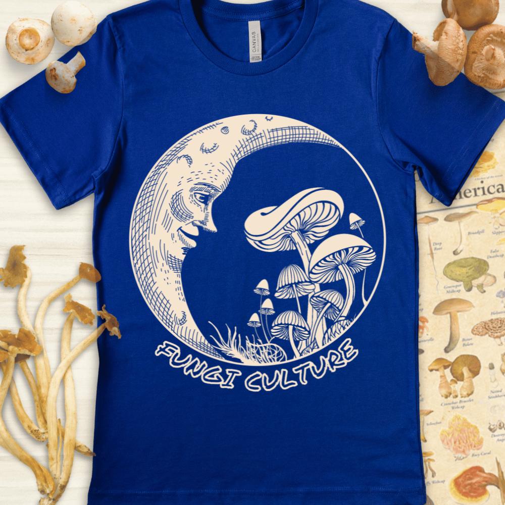 Fungi Culture Luna Tee Blue