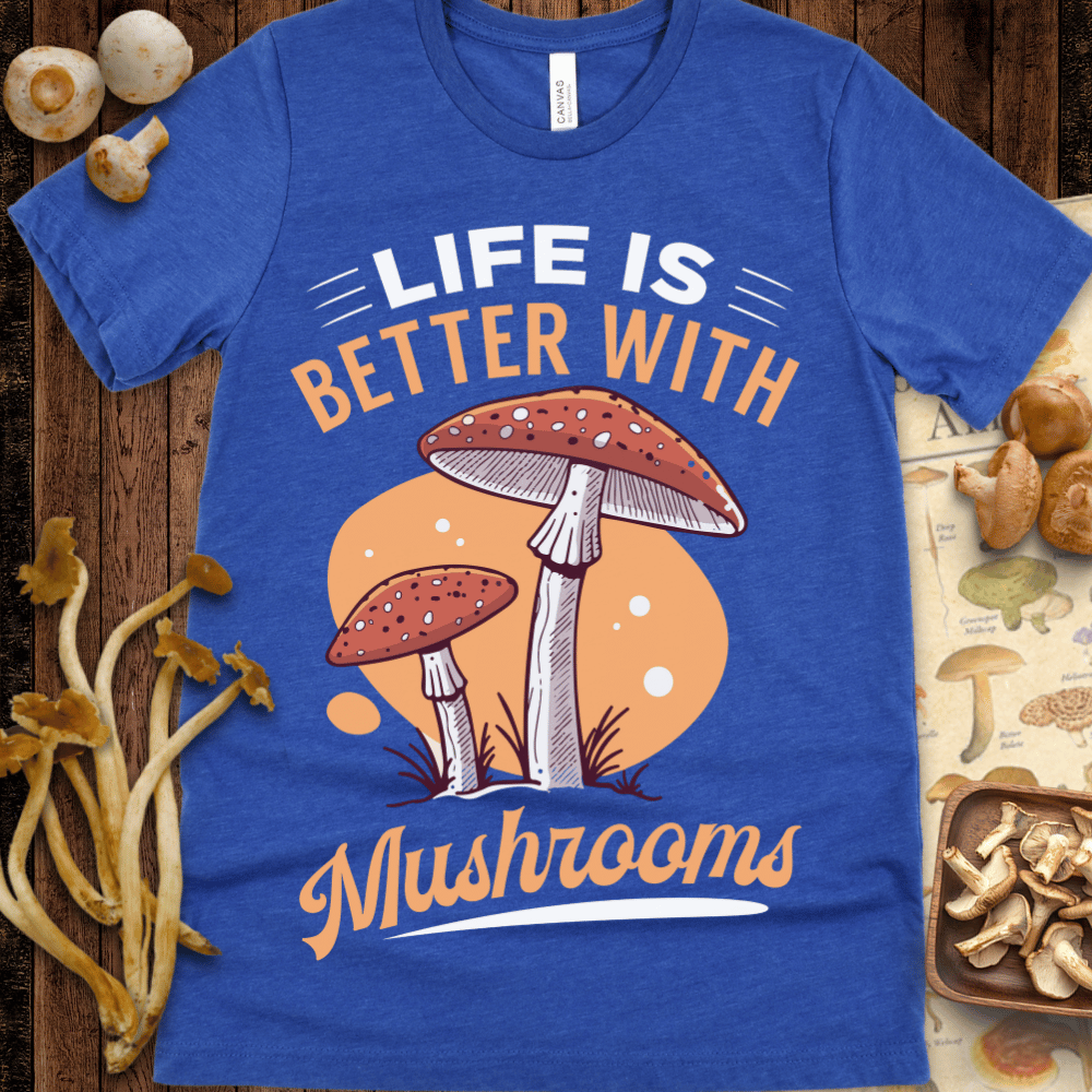 Life With Mushrooms Tee