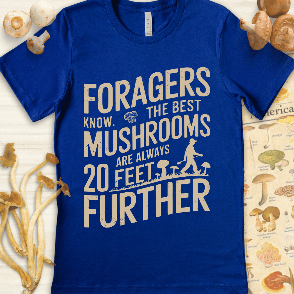 Foragers Know Best Tee Blue