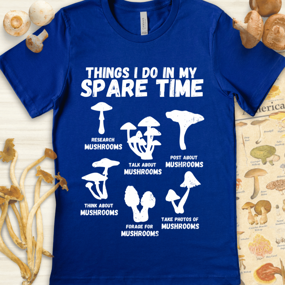 Spare Time Tee Blue