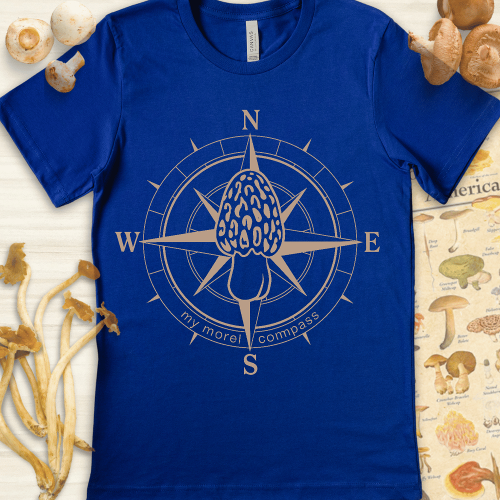 Morel Compass Tee Blue