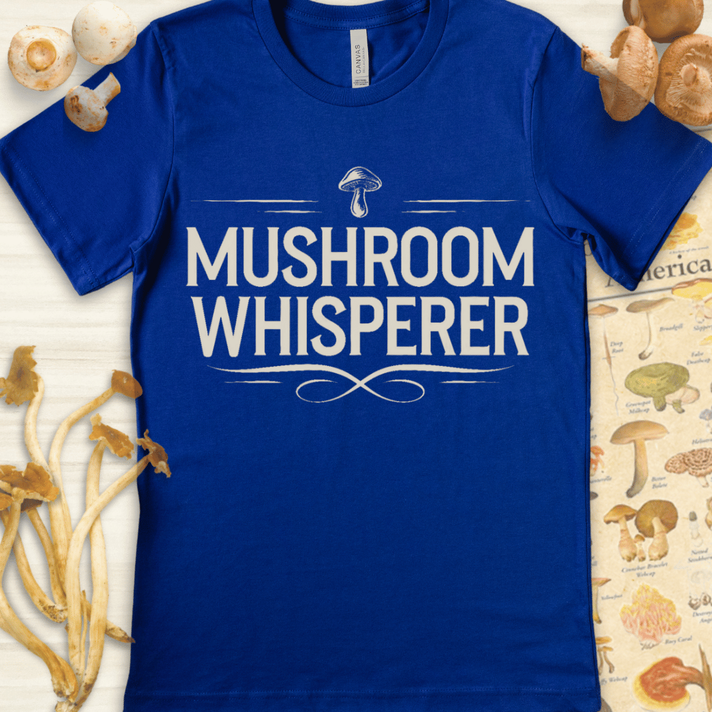 Shroom Whisperer Tee Blue