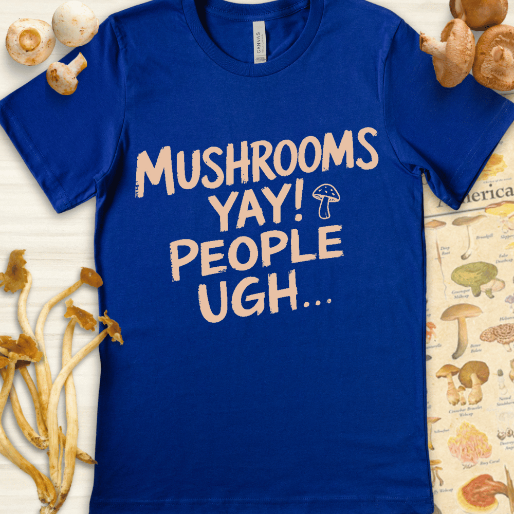 People Ugh Tee Blue