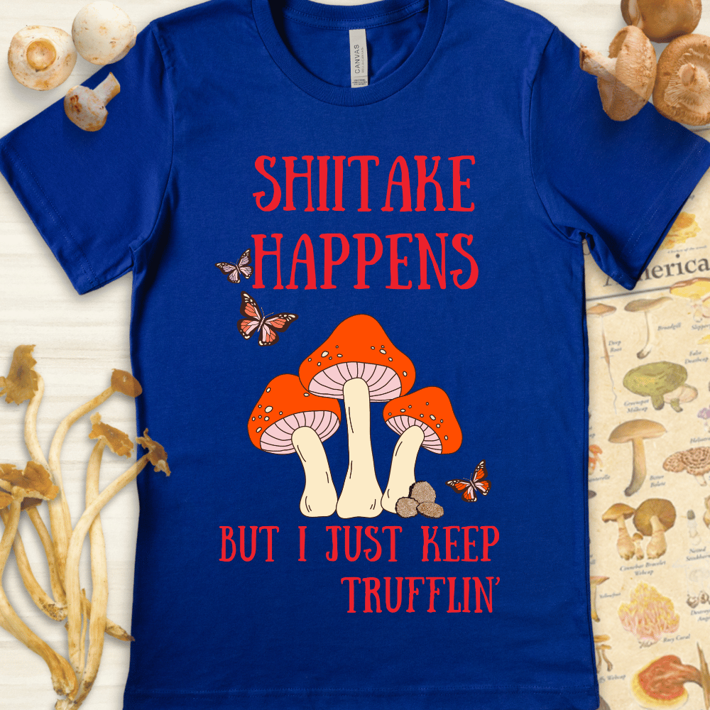 Shitake Trufflin' Tee Blue