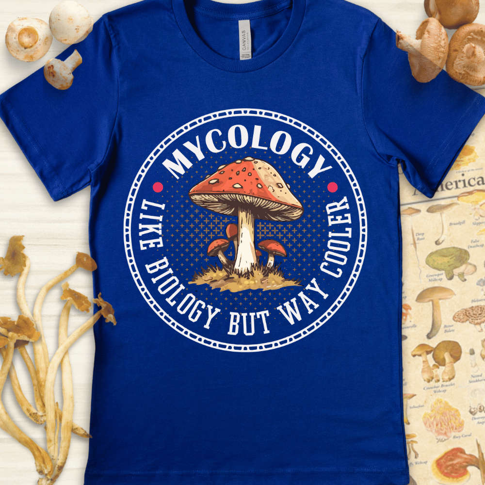 Cooler Than Biology Tee Blue