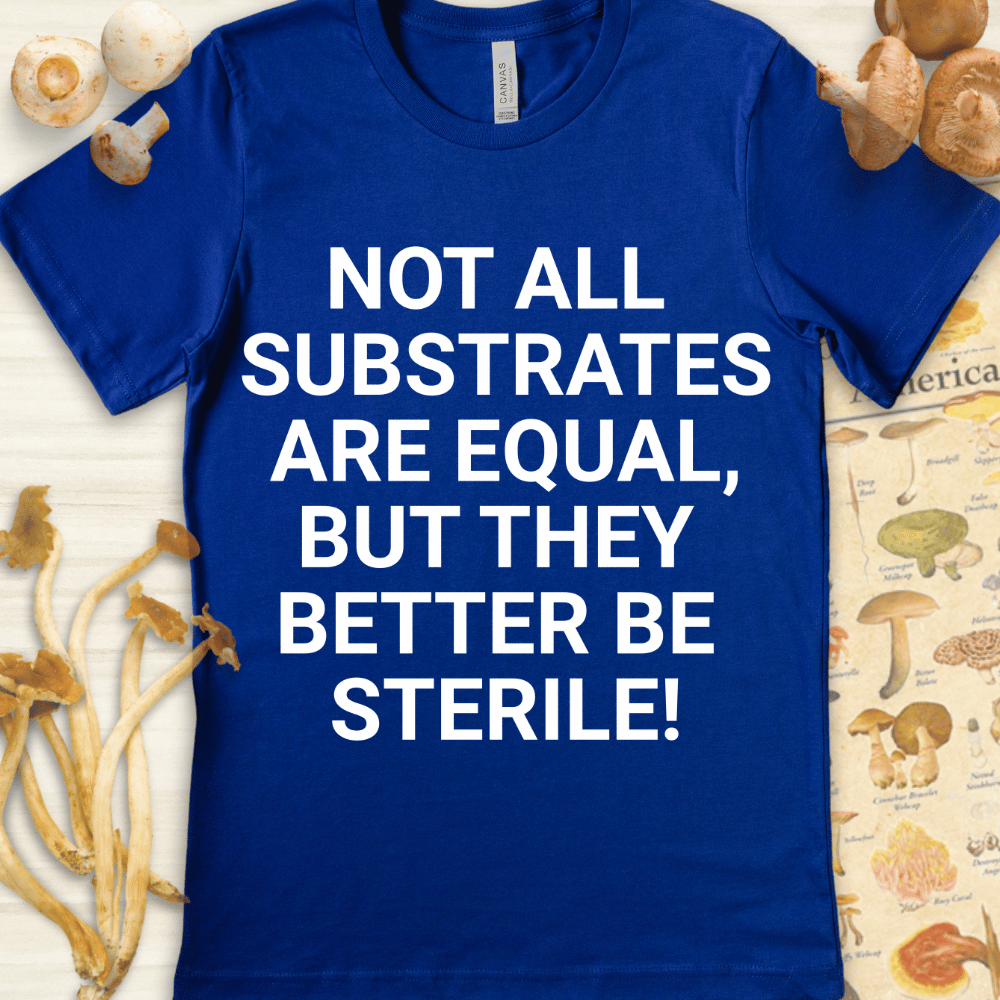 Sterile Substrates Tee Blue