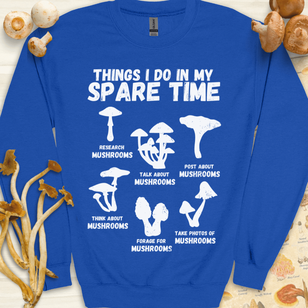 Spare Time Sweatshirt Blue