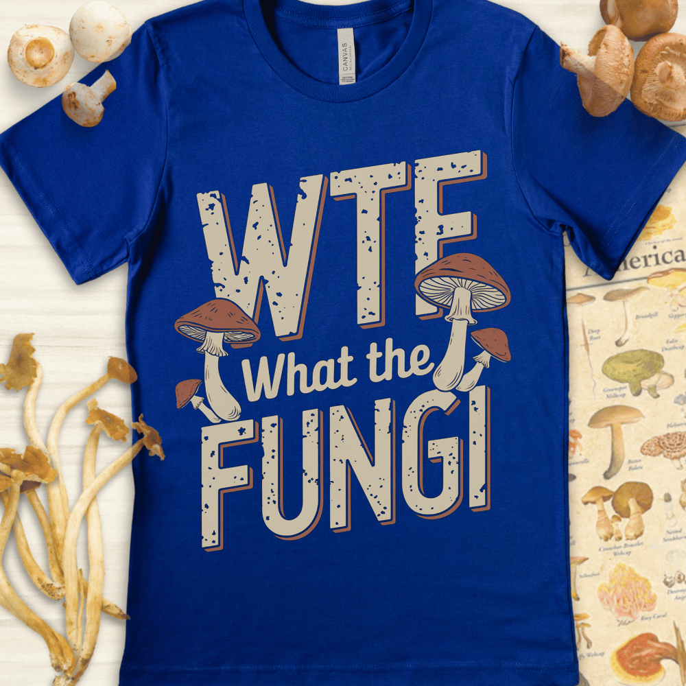 WTFungi Tee Blue