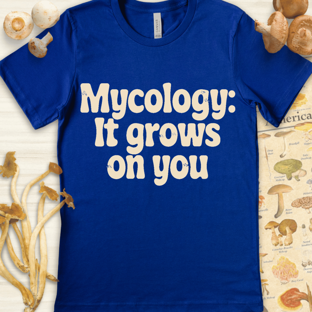 Grows On You Tee Blue