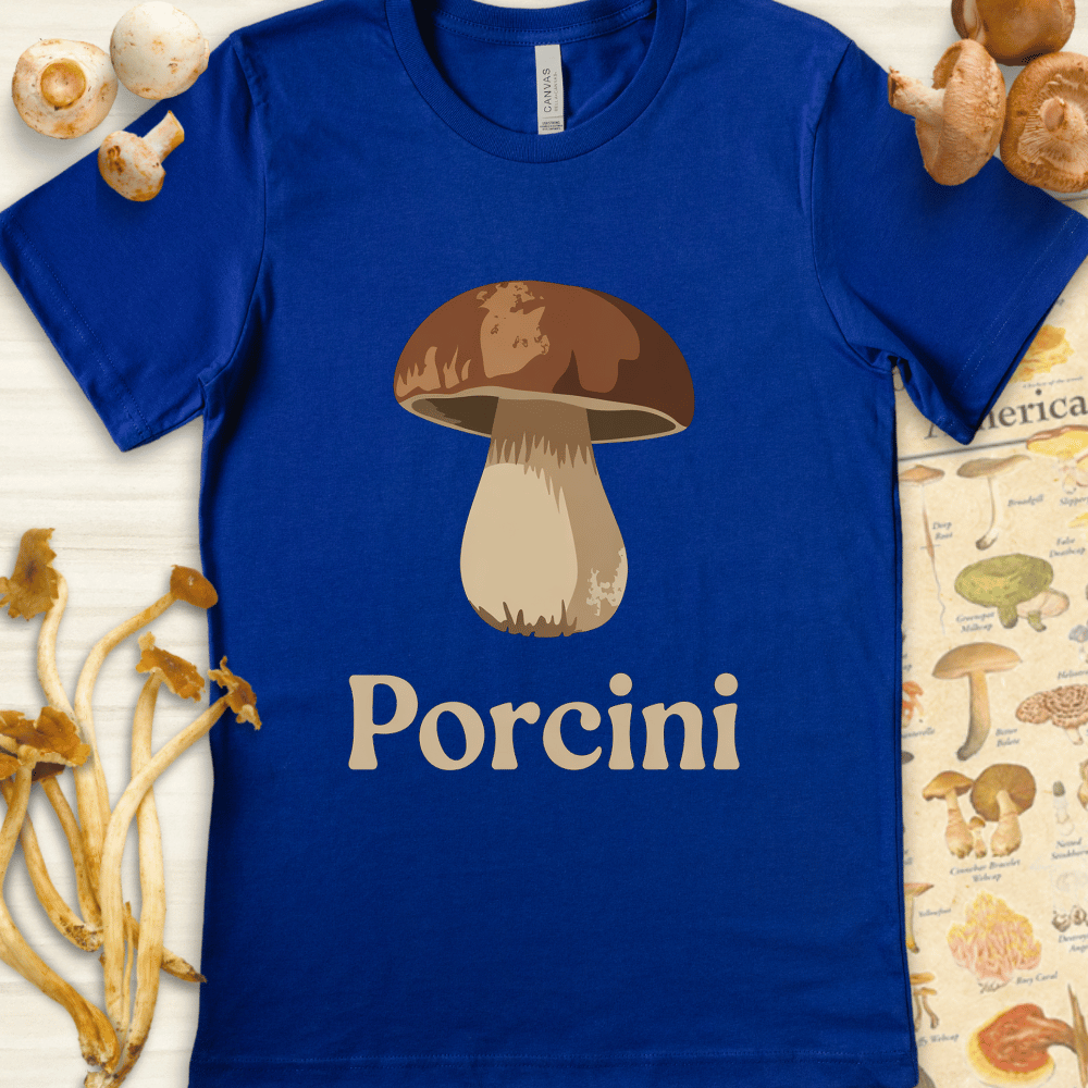 Porcini Tee Blue