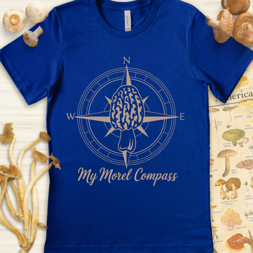 My Morel Compass Tee Blue