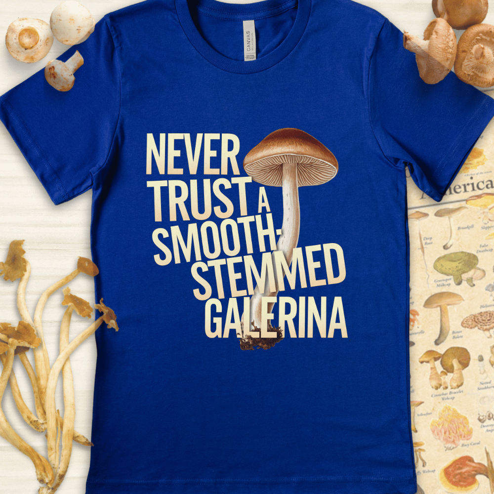Smooth Galerina Tee Blue