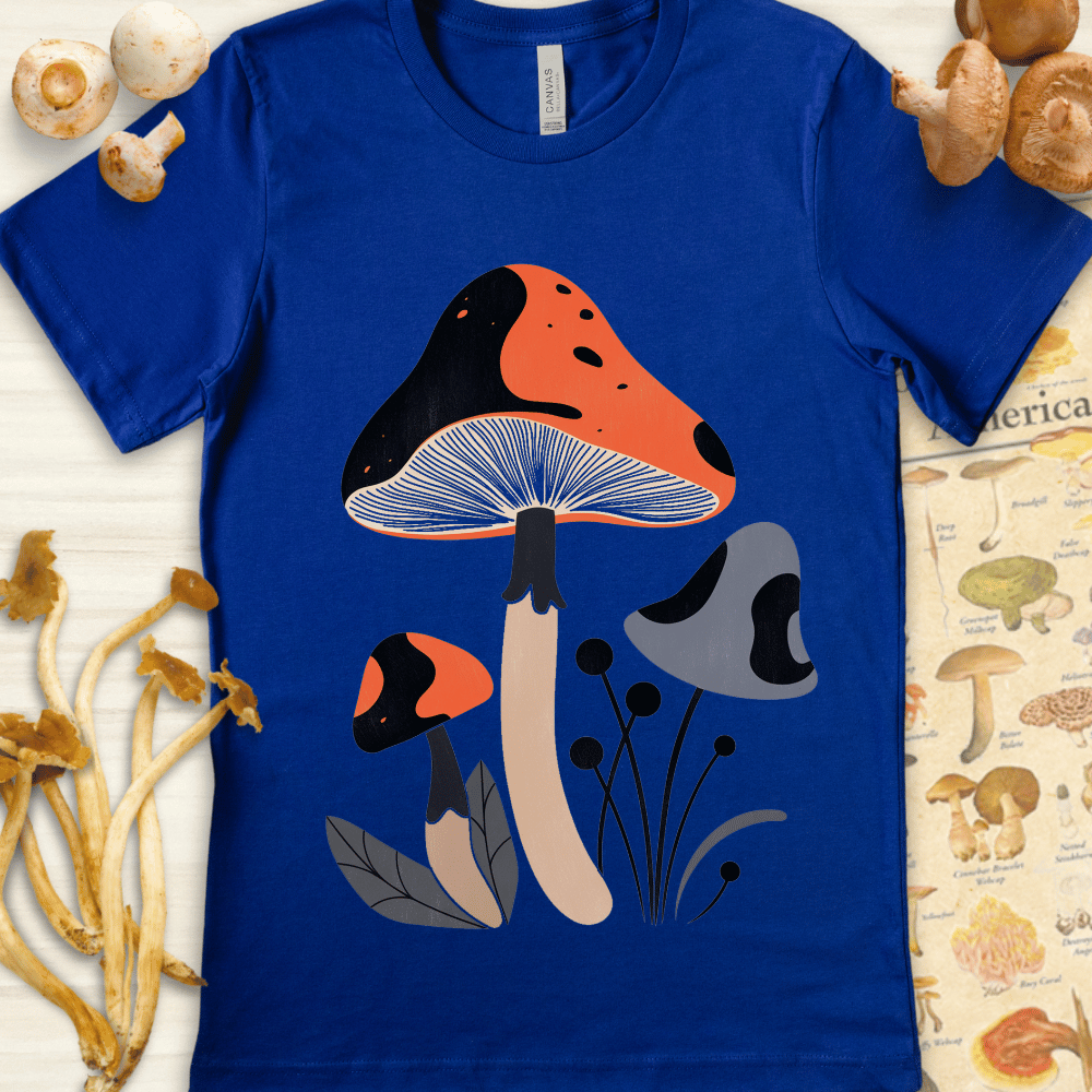 Fungi Flare Tee Blue