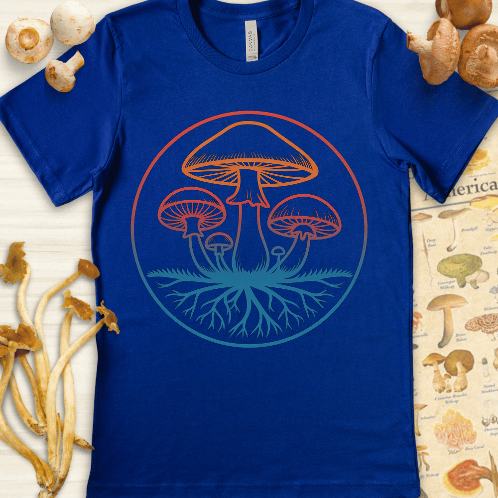 Radiant Roots Tee Blue