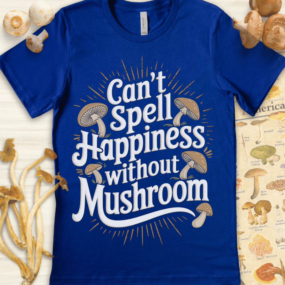 Spell Mushroom Tee Blue