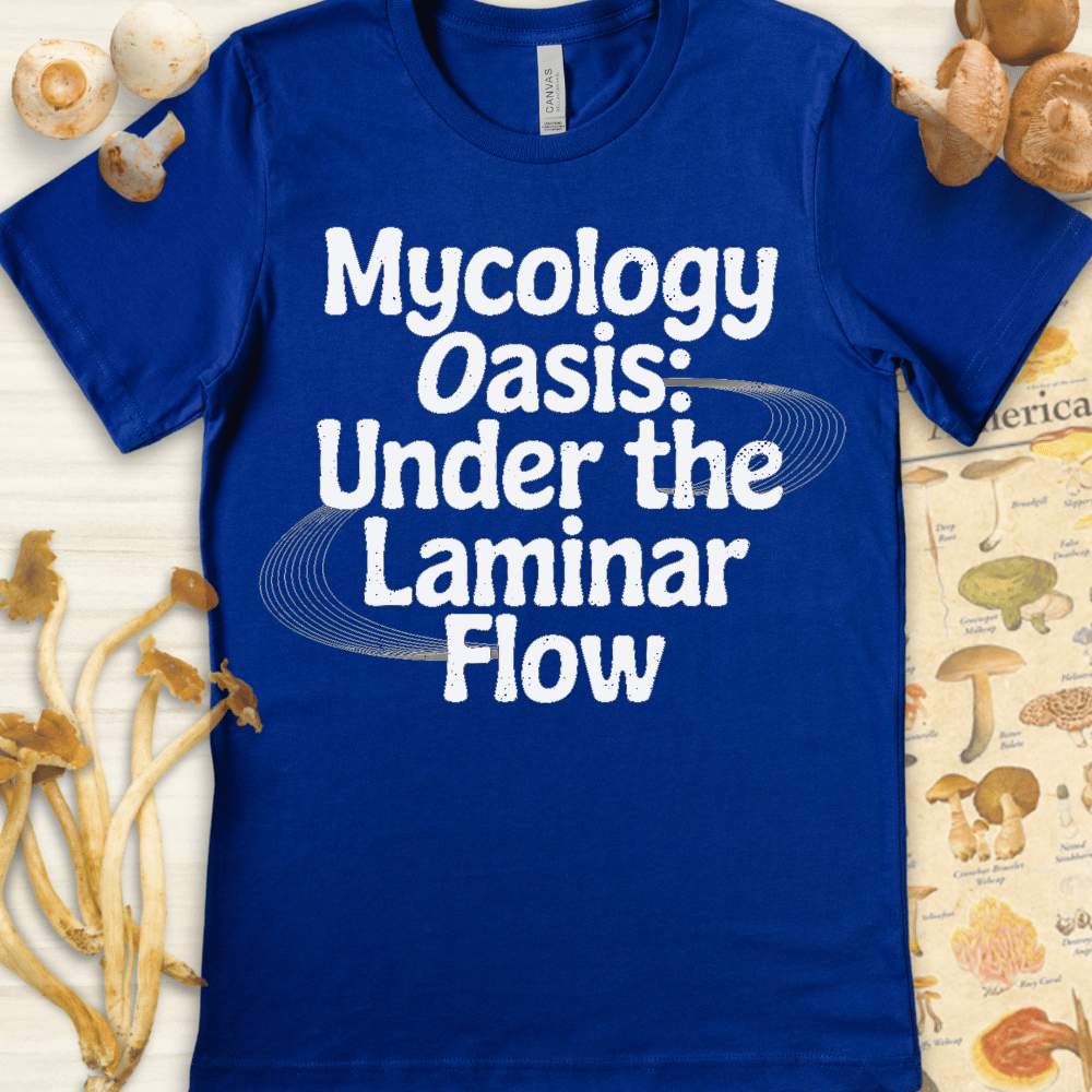Mycology Oasis Tee Blue