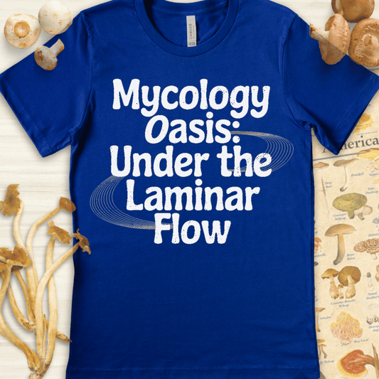Mycology Oasis Tee Blue