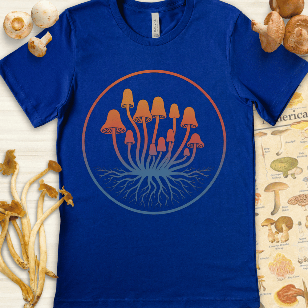 Radiant Caps Tee Blue