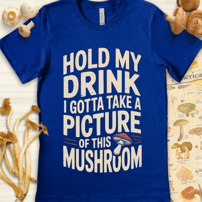Hold My Drink Tee Blue