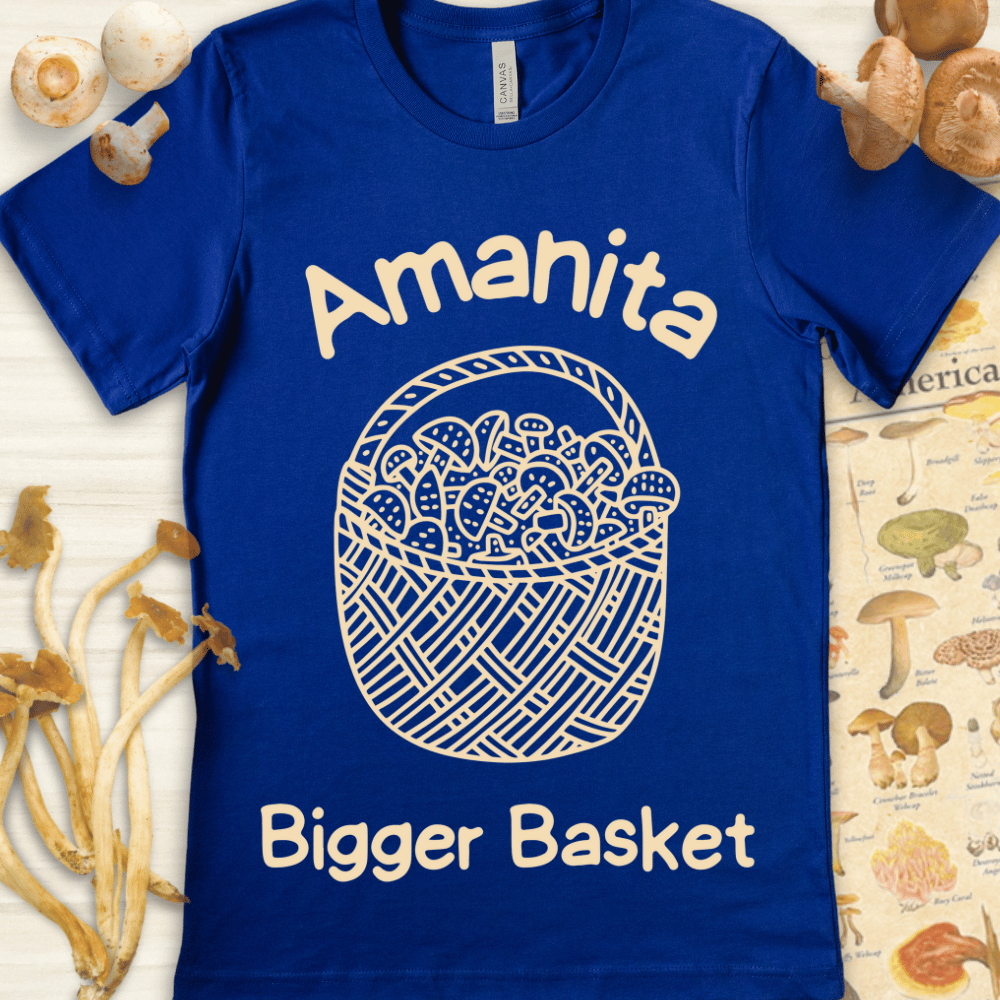 Amanita Basket Tee Blue