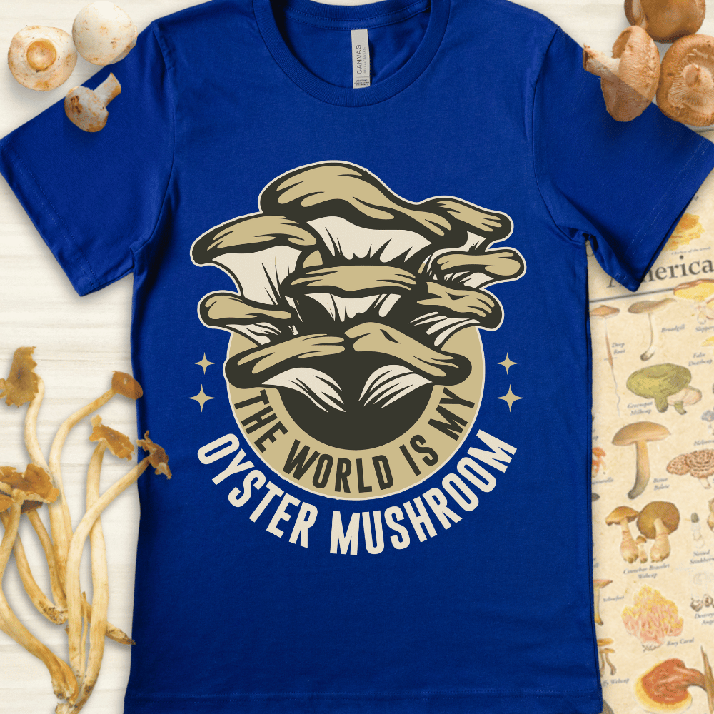 Oyster World Tee Blue