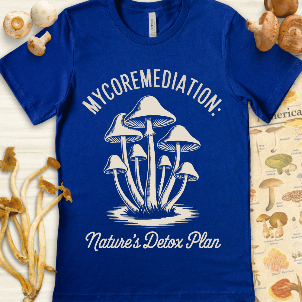 Nature's Detox Tee Blue