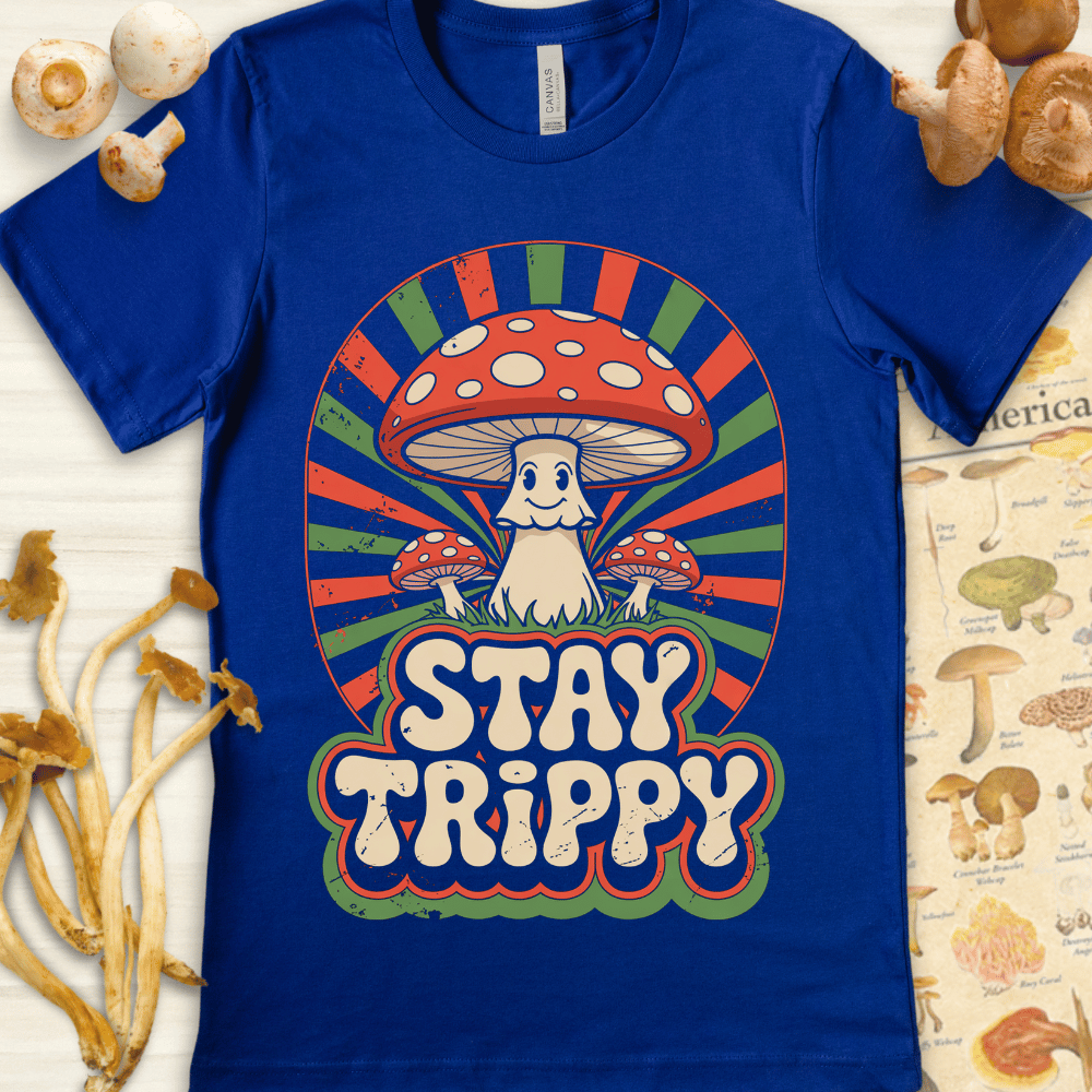 Stay Trippy Tee Blue