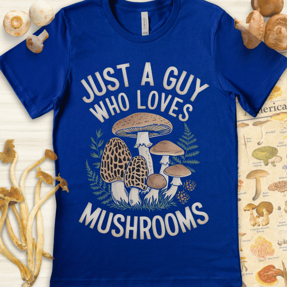 Guy Who Loves Tee Blue
