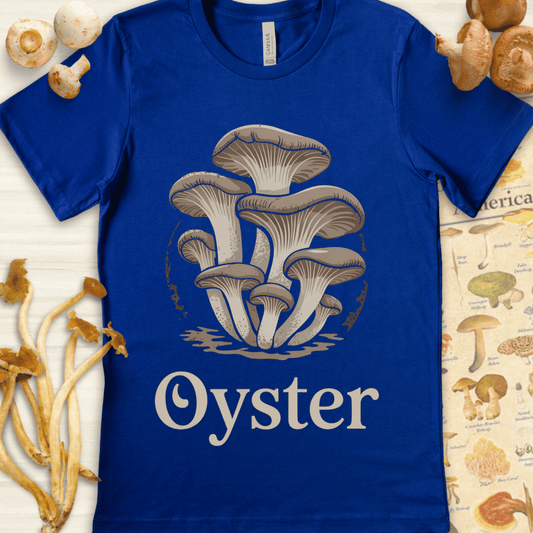 Oyster Mushroom Tee Blue