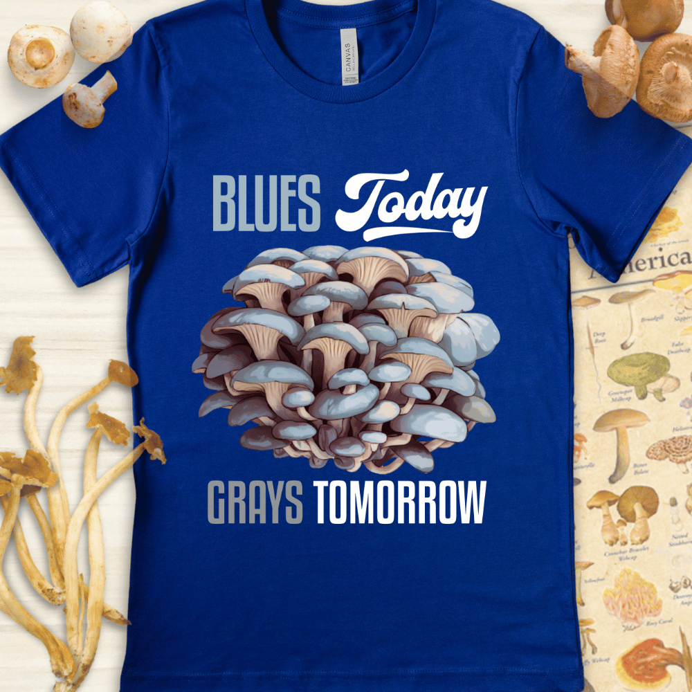 Blues Today Grays Tee Blue