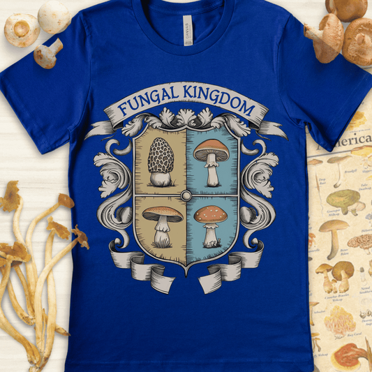 Fungal Kingdom Tee Blue
