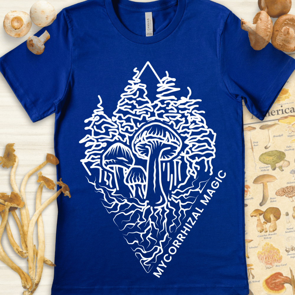 Mycorrhizal Magic Tee Blue