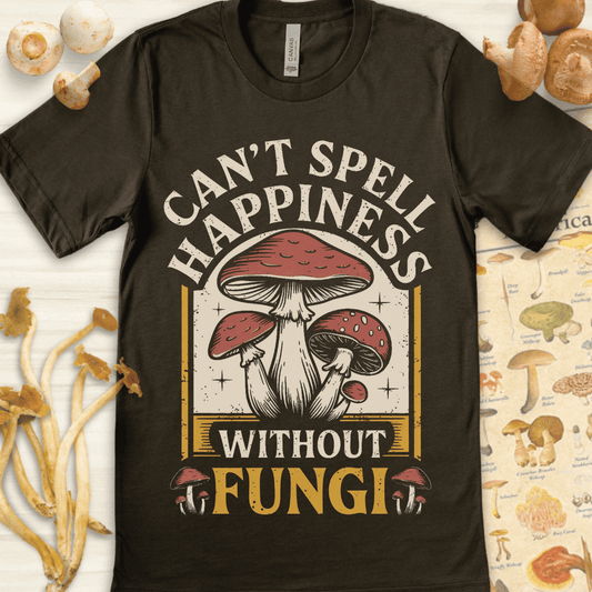 Spell Fungi Tee Dark Green