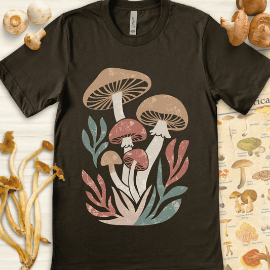 Rust Caps Tee Dark Green