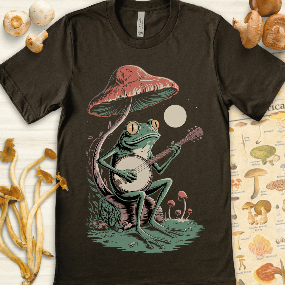 Banjo Frog Fungi Tee
