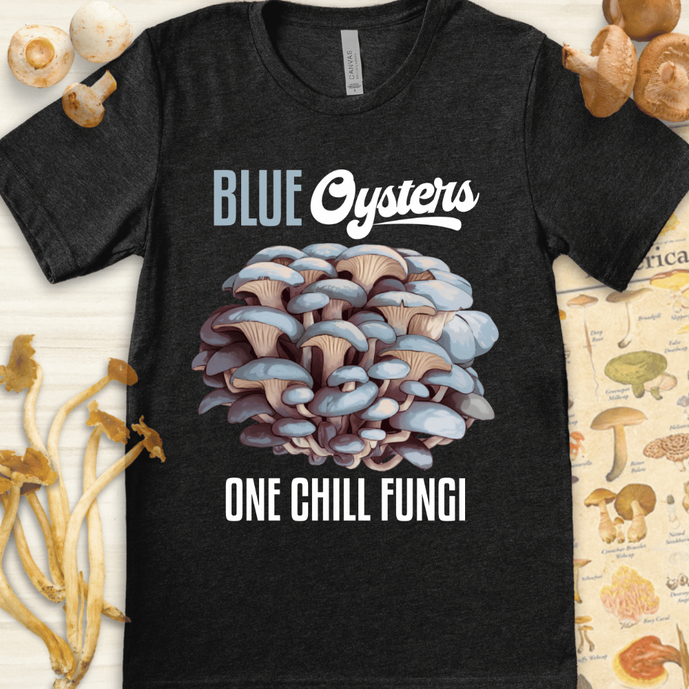 One Chill Fungi Tee Dark Grey