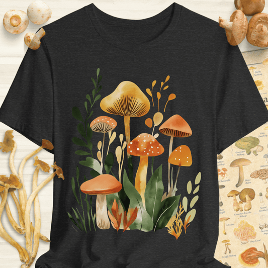 Boho Water Tee Dark Grey