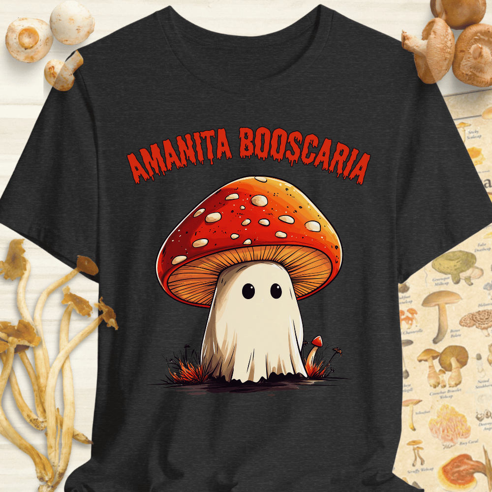 Amanita Booscaria Tee Dark Grey