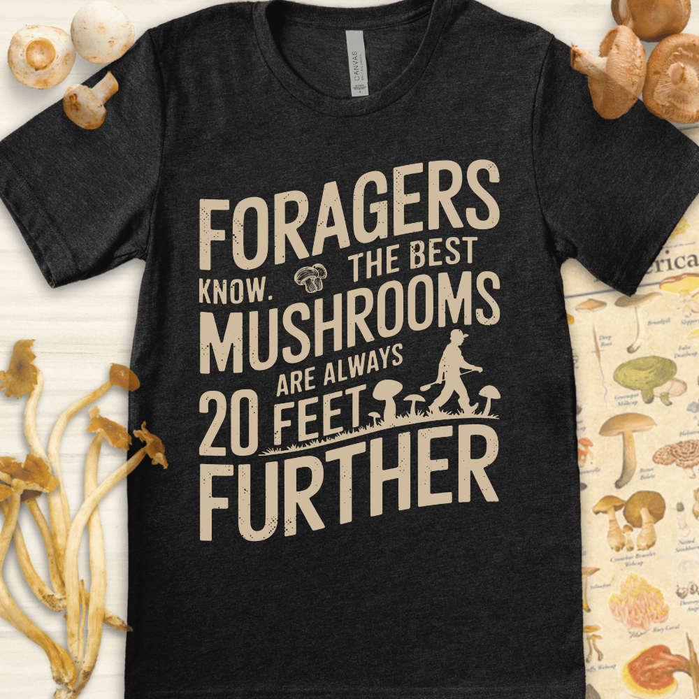 Foragers Know Best Tee Dark Grey
