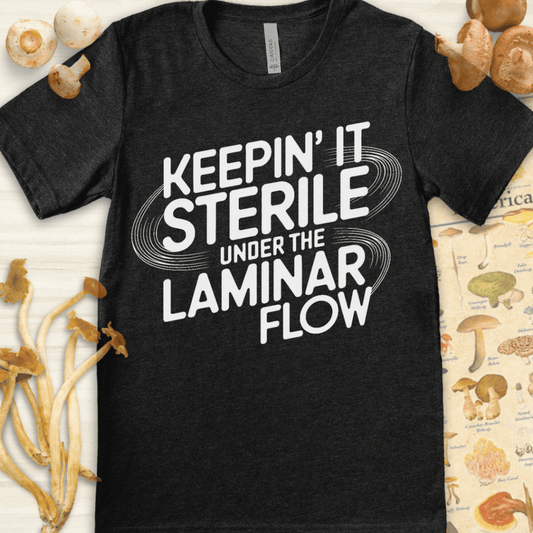 Sterile Laminar Flow Tee Dark Grey