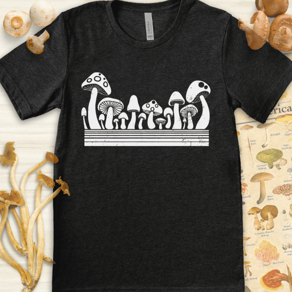 Symphony of Fungi Tee Dark Grey