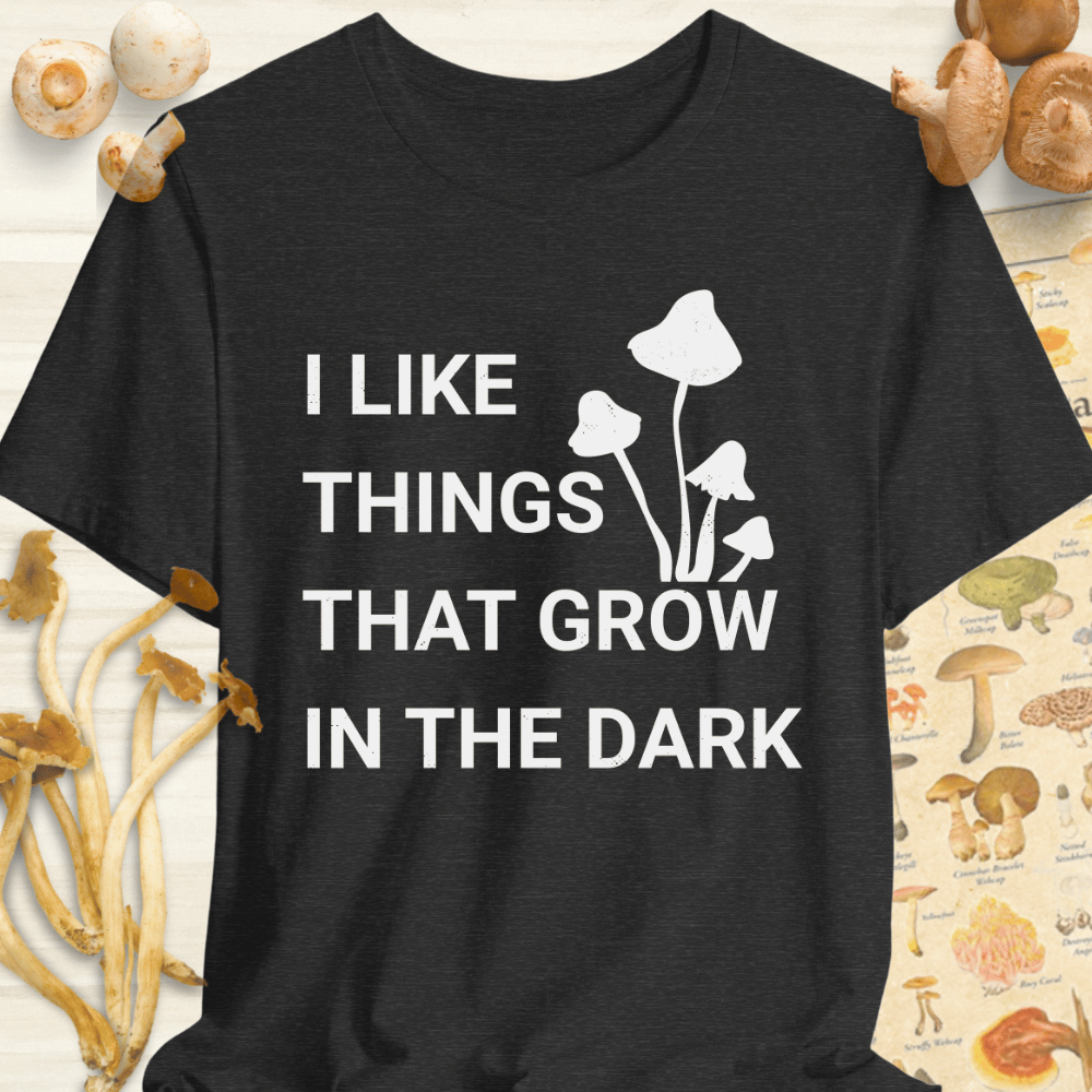 Grow In The Dark Tee Dark Grey