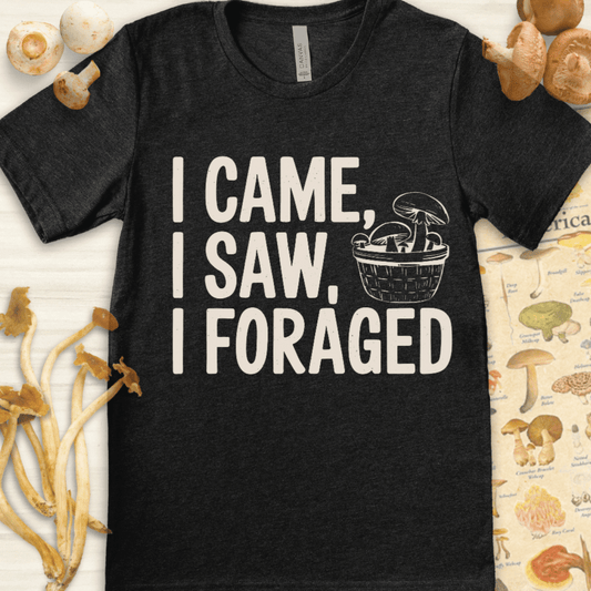 Came Saw Foragaed Tee Dark Grey