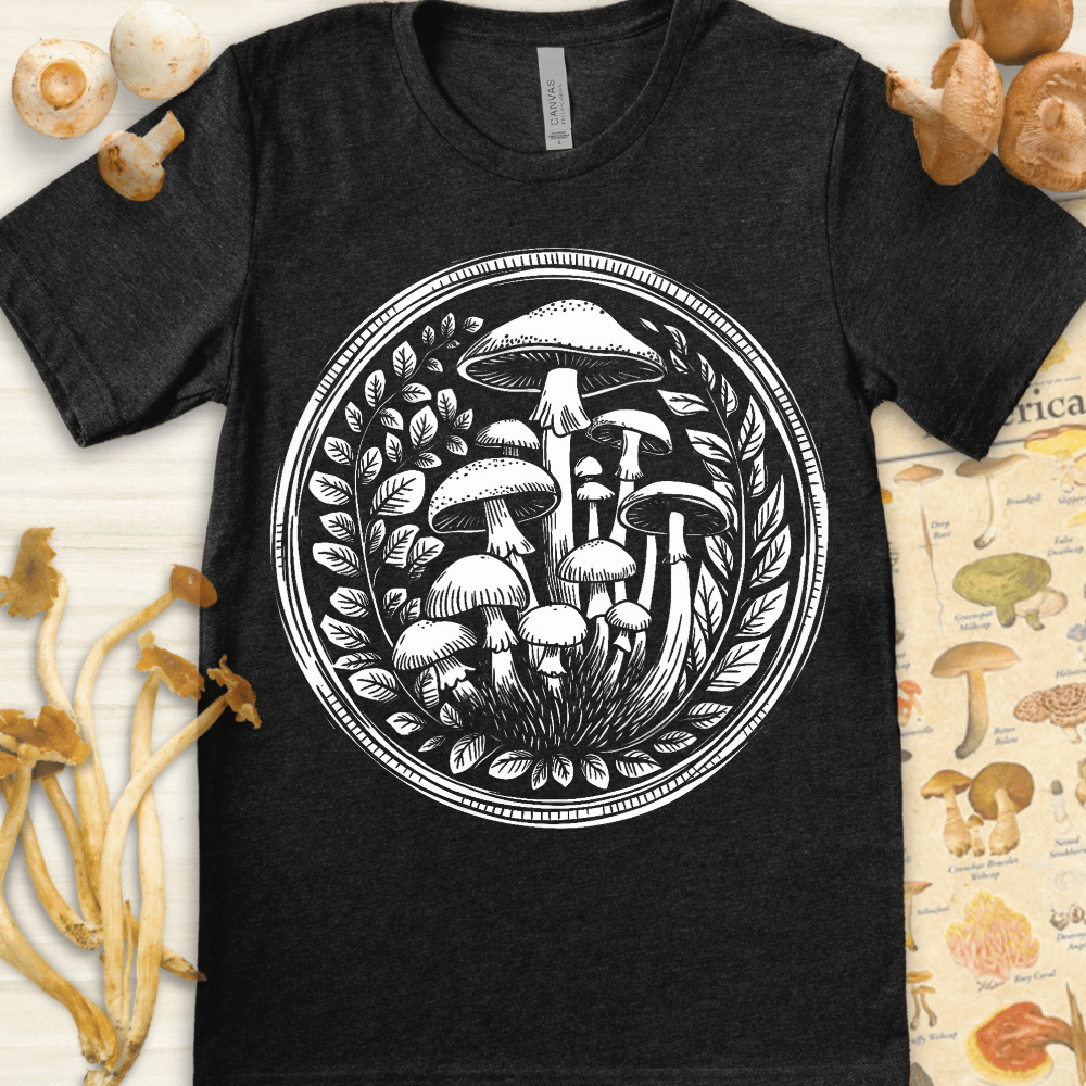 Enchanted Medallion Tee Dark Grey